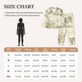 thumbnail image 4 of Sigee American Monuments for Women’s Pajama Sets Long-Sleeved Pjs Sets for Women 2 piece Sleepwear-XX-Large, 4 of 7