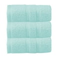 thumbnail image 2 of Summer Savings Clearance! Boovnll 3 Pack Hand Towels for Bathroom, 13x29" Super Soft & Absorbent Quick Dry Solid Color Cotton Towels, Thicken Microfiber Hand Towels for Hotel, Pool, Spa, Beach, Towels, 2 of 3
