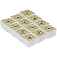 thumbnail image 1 of Grow Block, 4 Inch Mini 12pcs Rockwool Starter Plugs Permeable  For Agriculture, 1 of 8