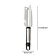 thumbnail image 3 of Cuchillo de cocina multifuncional de acero inoxidable | Utensilio de cocina con mango de plástico | Pelar, rebanar, excavar, abrir botellas, cuchillo para frutas | 8,2 x 1,5 x 1,1 pulgadas, 3 of 6