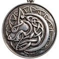 thumbnail image 2 of Collier Pendentif Loup Celtique, 2 of 4