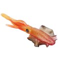 thumbnail image 3 of Cebo suave de calamar luminoso, ojos 3D, pesca en agua salada, señuelo de pulpo, cebo Wobbler Artificial, naranja intermitente, 3 of 10