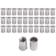thumbnail image 1 of 30 piezas SUS304 cabeza avellanada de rayas moleteadas tuerca de remache inserto tuercas remachadas redondas a través del orificio inserto Nutsert, 1 of 6