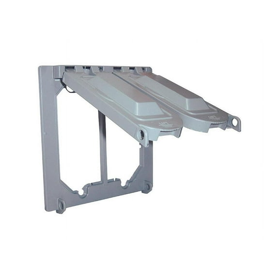 Sigma Cover Wp Al 2 Gang Gray Shrinkwrap