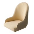 thumbnail image 3 of 1 Pce Housse de Chaise de Salle à Manger à Dossier Ailé, Protecteur Réutilisable, Housse de Siège - Gris, 3 of 9