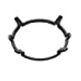 thumbnail image 3 of Wok Ring Non Slip Black Cast Iron Stove Trivets for Kitchen Wok Support Ring Cooktop Range Pan Holder Stand Stove Rack Milk Pot Holder for Gas Hob - Gas Stove accessories, 3 of 10