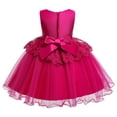 thumbnail image 5 of URMAGIC 0-8T Baby Girls Dress Formal Gowns Pageant Birthday Lace Wedding Dress Toddler Kid, 5 of 5