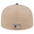 thumbnail image 4 of Men's New Era Khaki San Diego Padres 59FIFTY Fitted Hat, 4 of 6