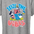 thumbnail image 3 of Disney - Seize Vibes - Women's Short Sleeve Graphic T-Shirt, 3 of 5
