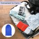 thumbnail image 5 of Uxcell 2-Pack Bolsa para Gafas de Esquí, 9.8" x 5.9" Bolsas Suaves de Microfibra con Cierre de Cordón para Gafas de Nieve Azul, 5 of 7
