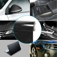 thumbnail image 4 of Black 7D Carbon Fiber Car Wrap High Gloss Vinyl Wrap Film Roll Bubble Free Air Release for Cars Laptops Phones, 4 of 6