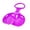 Purple, variant on Snow Sled Slider Board For Kids And Adults, Lightweight Sled For Winter Snow, Grass And Sand, Outdoor Slider With A Handle And Seat For Family Snow Day Trips Outside