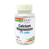 Solaray - Calcium And Magnesium - 90 Vegetarian Capsules