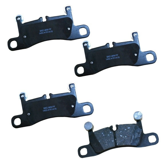 Bendix Brakes Disc Brake Pad Set Fits select: 2013-2018 PORSCHE CAYENNE, 2011-2017 VOLKSWAGEN TOUAREG
