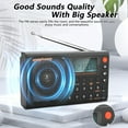Portable AM FM Radio with Great Reception, Battery Operated Radio