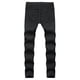 thumbnail image 3 of Pantalones de Mezclilla de Motocicleta Elásticos de Hip-Hop Rectos Rasgados Nuevos Ajustados Para Hombres Odeerbi ODB-6, 3 of 3