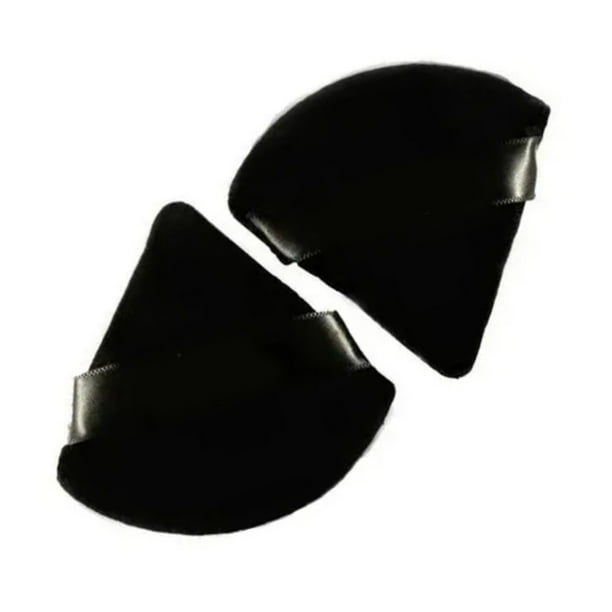 2 esponjas de látex reutilizables y portátiles con forma de triángulo para base de maquillaje