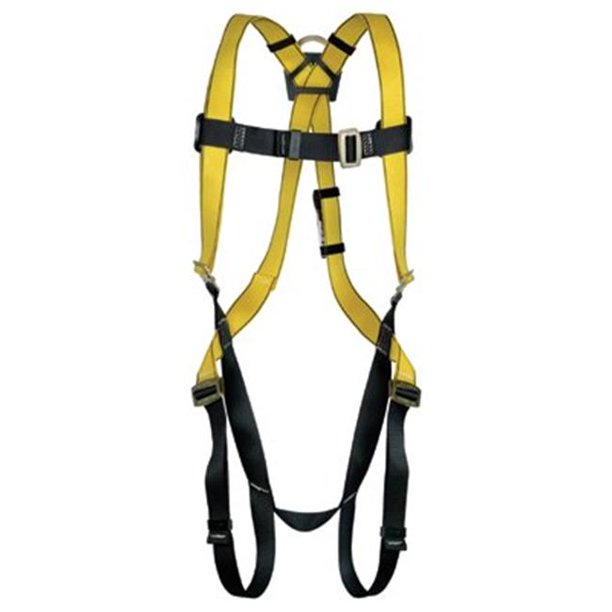 Msa Workman® Full Body Harness with 400 lb. Weight Capacity, Yellow