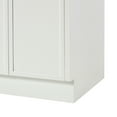 thumbnail image 6 of Ariel Kelly 60 Inch Double Sink Base Cabinet In White, 6 of 11