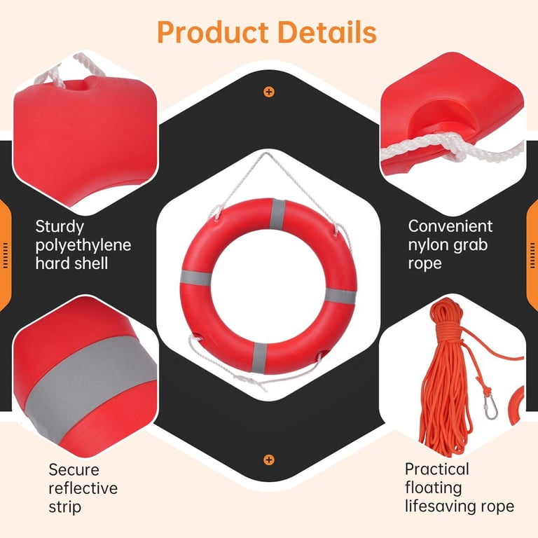 Pool Safety Rope Water Floating Lifesaving Rope,Outdoor Professional ...