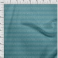 thumbnail image 4 of oneOone Viscose Chiffon Blue Fabric Leaves Sewing Craft Projects Fabric Prints By Yard 42 Inch Wide, 4 of 5