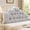 Light gray, variant on College Dorm Rectangular Long Bolster Backrest Pillow, Dorm Headboard Pillow for Sitting Up in Bed, Ideal Reading Headboard Pillow Perfect for College Dorm Beds