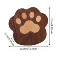 thumbnail image 2 of Cat PawCoaster Absorbent Animal Cat PawCup Mats Water Absorbing Drink Coasters Animal y6600, 2 of 5