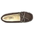 thumbnail image 3 of Dream Pairs Women's Winter Suede Moccasins Faux Fur Slip Comfort Outdoor/Indoor House Slippers Shozie-01 Brown Size 6, 3 of 6