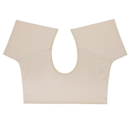 

Sweat Guard Underwear Vest 1pc Women Underarm Sweat Vest Sweat Guard Underwear Short Breathable Comfortable for Sports or Daily Wear ( Skin Color Size M)