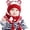 Red, variant on QTSHPN Warm Winter Hat Kids Baby Boy Girl Winter Hat Toddler Bear Ear Cap Hat with Scarf Lined Knitted Cap Neck Warmer Kids Winter Hat Warm
