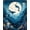 Blue, Pattern 3, variant on ODIKA 4'x6' Machine Washable Non-Slip Area Rug, Undersea Dreamscape High Traffic Rug, Blue, 91262