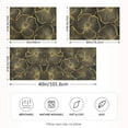 thumbnail image 2 of Yayeee Pillowcase King Size Set of 2 Satin Wrinkle Resistant Pillow Case, Black Flower Pattern, 2 of 8