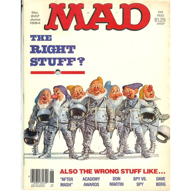 MAD Magazine No 247 Juin 1984