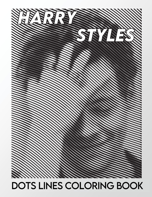 Harry Styles coloring book Harry Styles fine line (dots lines spirals