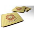 thumbnail image 1 of "Treasures Lion Foam Coaster, 3.5"", Multicolor" Caroline's Treasures BB7146FC, 1 of 1