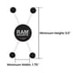 thumbnail image 3 of Kit Perno U "X Grip" Grande Ram Mounts RAM-B-149Z-UN10U  "X Grip", 3 of 5