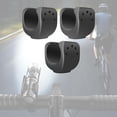 thumbnail image 1 of 3x soporte de antorcha de bicicleta de montura de longitud de linterna con 1/4 abrazaderas versátiles para, 1 of 8