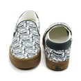 thumbnail image 6 of Lacoste Men's Jump Serve Slip-On 07228 Canvas Printed Fashion Sneakers, Dark Green \ Gum,12 M US, 6 of 7