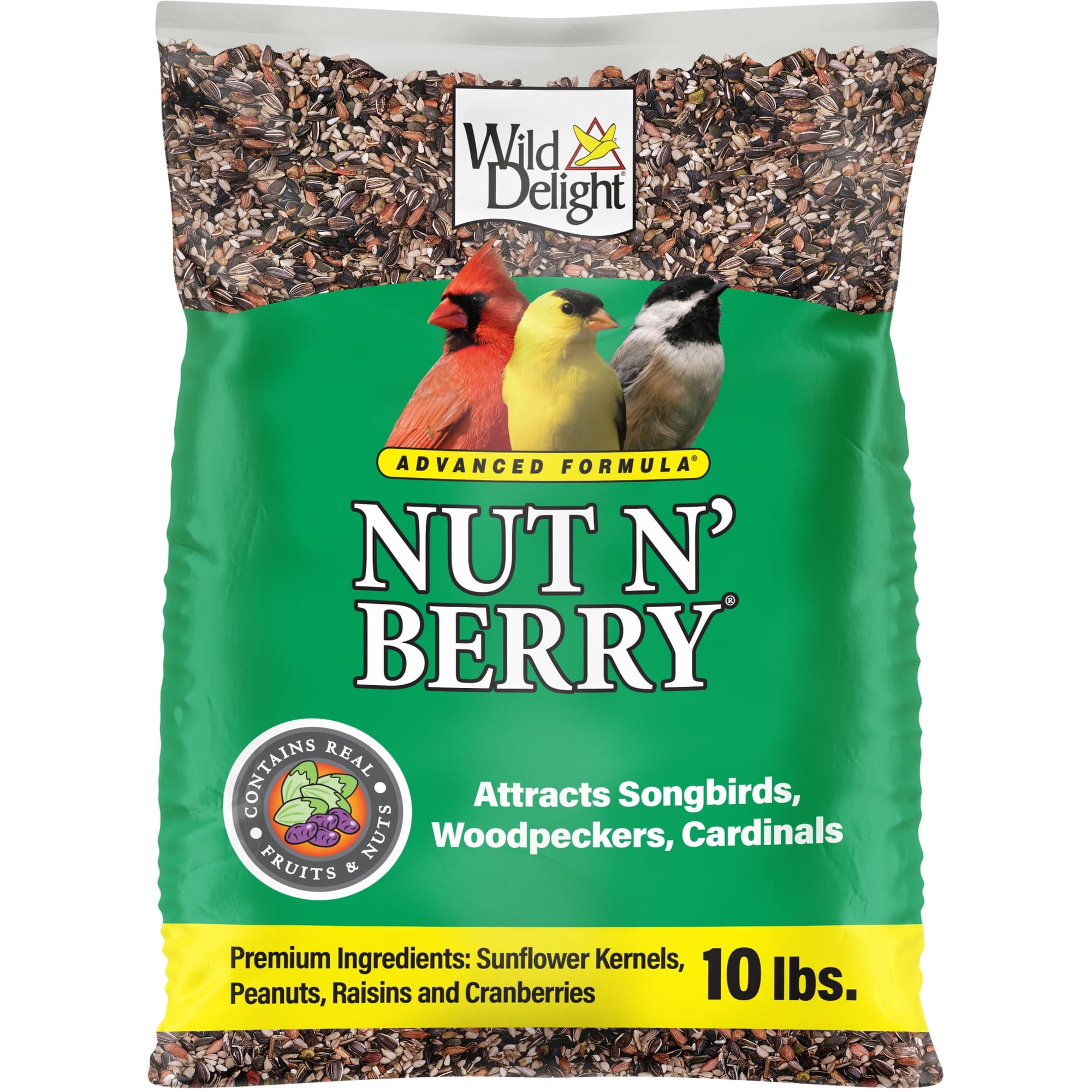 Wild Delight Advanced Formula Nut N Berry Wild Bird Food 10 lb