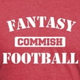 thumbnail image 3 of CafePress - Fantasy Football Commish White Men's Deluxe T Shir - Mens Tri-blend T-Shirt, 3 of 4