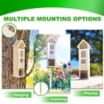 thumbnail image 5 of Pollination Palace - Wooden Bee & Butterfly Habitat with Ground Stake and Hook - Multicompartment Insect House for any Garden & Outdoor Area, 5 of 8