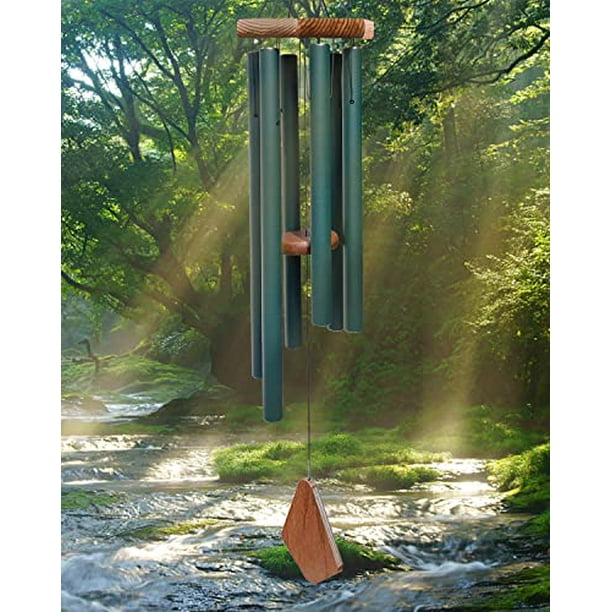 Carillons éoliens d'extérieur, 6 tubes métalliques carillons éoliens pour  Jardin