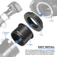 thumbnail image 4 of Adaptador Alstar T2 T Ring y M42 a telescopio de 2 pulgadas para Canon EOS, 4 of 7