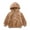 Brown, variant on Girls Hoody Jacket Christmas Gift Kids Fuzzy Hooded Sweater Toddler Boys Girls Winter Warm Pullover Sherpa Jacket Top for 9 Months - 8 Years Save Big
