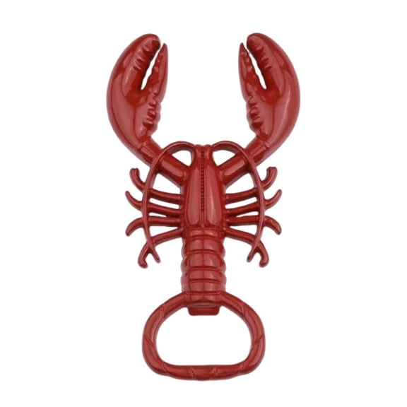 OIUR Lobster-Shaped Bottle Opener Portable Crayfish Bottle Opener Vintage Bottle Opening Tool for Beer Wine Novelty Bar Accessories