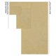 thumbnail image 4 of Juego de Toallas American Soft Linen 6 Piezas 590 GSM Arena Taupe, 4 of 8