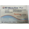 BD Micro-Fine Pen Needles - 31g - 0.25mm x 8mm - by BD Medical