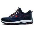 thumbnail image 6 of XQJ Men's Steel Toe Work Shoes Blue US6.5 Anti-Puncture Non-Slip Leather Safety Protective Shoes for Construction, 6 of 10