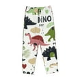 thumbnail image 4 of Fotbe Cute Dinosaurs Women's Pajama Pants,Sleepwear Pants,Pj Bottoms Drawstring And Pockets-Small, 4 of 9
