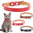 thumbnail image 1 of Jinsinto Colliers en Cuir pour Chats, Chiots Chiens, 1 of 5